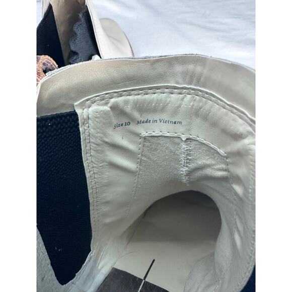 Dolce Vita Woman’s sz 10 White Leather Block Heel Chelsea Boot Huey H2O Bootie - Picture 8 of 9